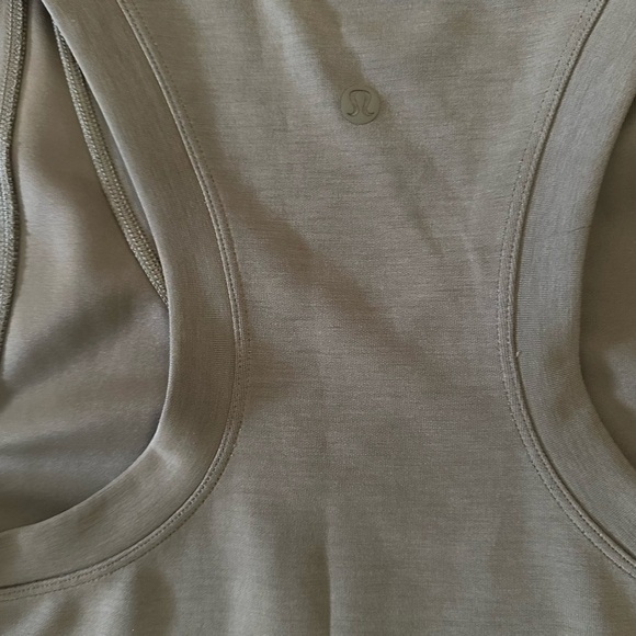 Lululemon Ease of it All Long Tank Softstreme Midi Dress, Grey Sage, Size XS/S - Picture 9 of 10